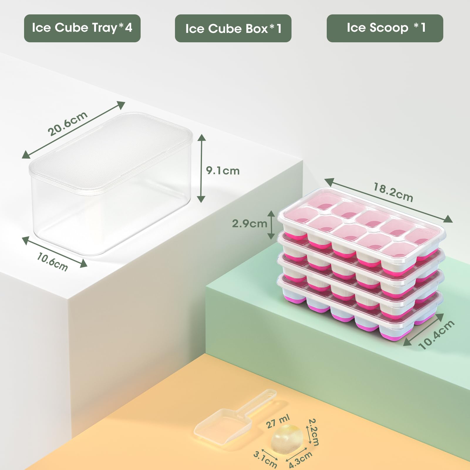 DOQAUS diseño compacto ideal para cocina y RV