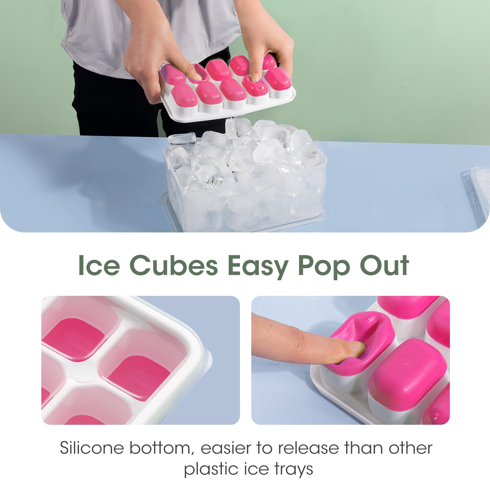 DOQAUS hielo libre de BPA y sin olores para bebidas