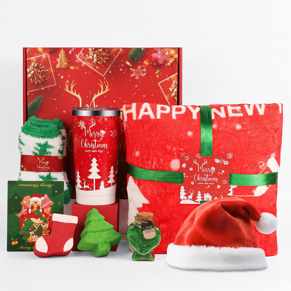 DORBOKER cesta-regalos-navidad-mujeres, regalo cálido y práctico para estas fiestas
