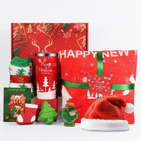 DORBOKER cesta-regalos-navidad-mujeres, regalo cálido y práctico para estas fiestas