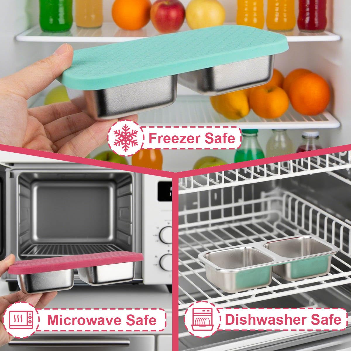 DOSEWART acero inoxidable 18/8 duradero para comidas diarias