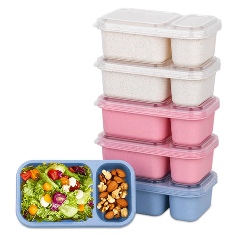 DOSEWART snack de dos compartimentos para llevar meriendas balanceadas