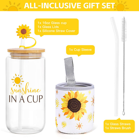 Regalo Dosuarue con girasol y empaque elegante para Navidad.