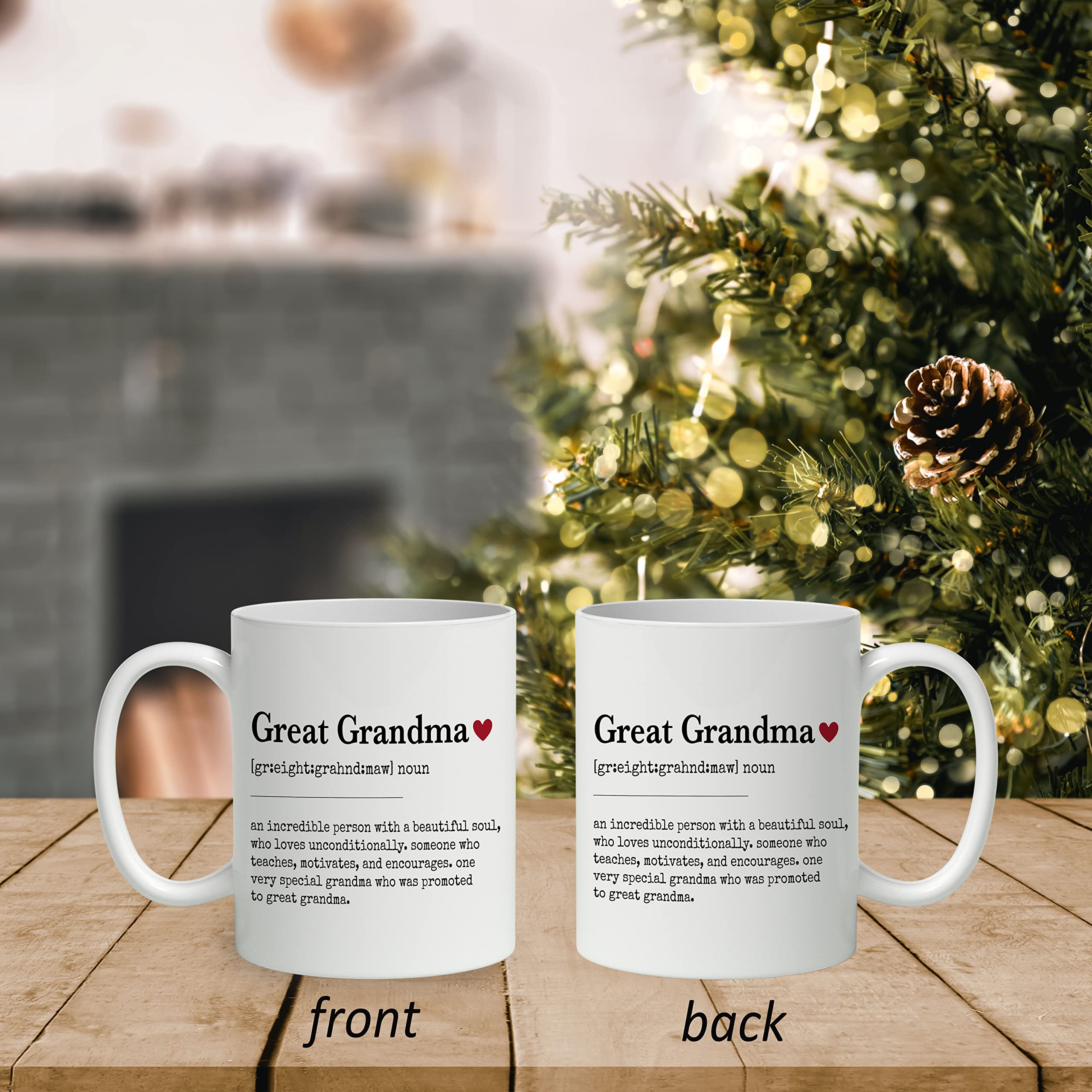 Taza DOTAIN abuelita con definición trasera, perfecta para uso diario.