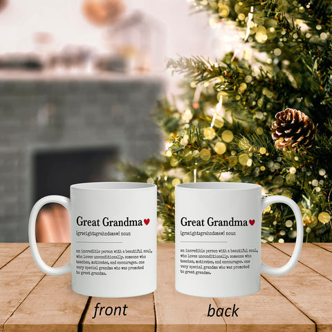 Taza DOTAIN abuelita con definición trasera, perfecta para uso diario.