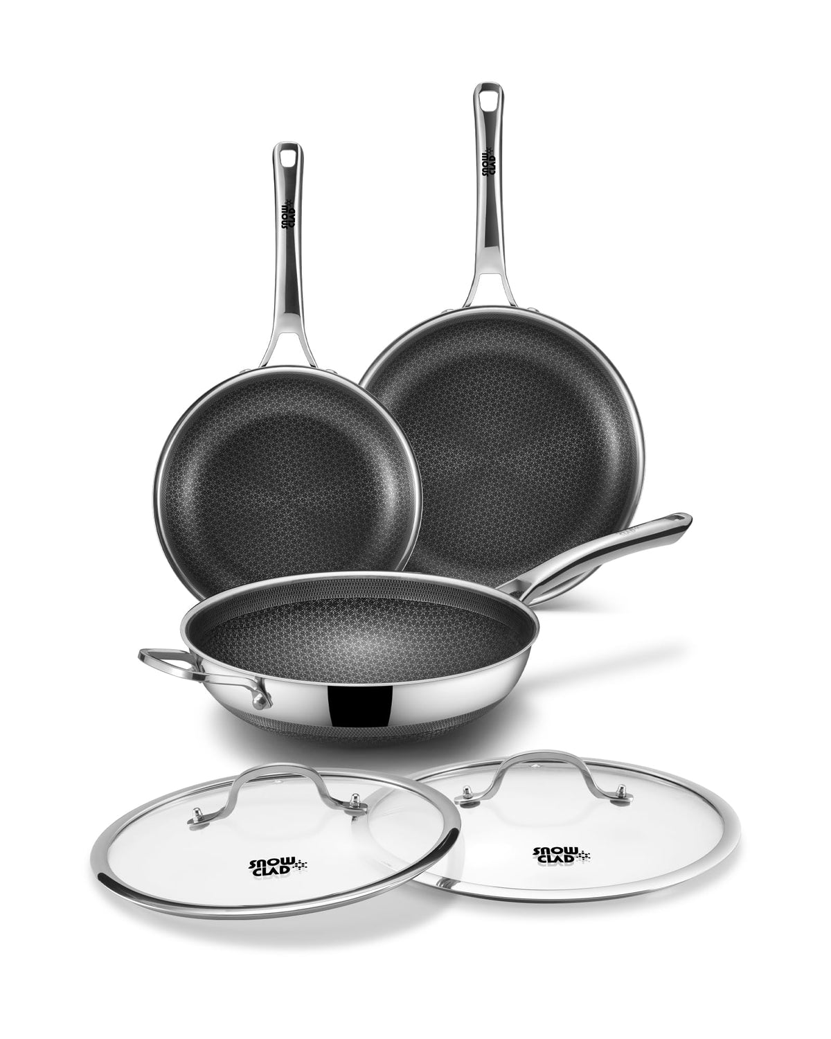 DOTCLAD set de 3 piezas completo para cocinar variado y práctico.