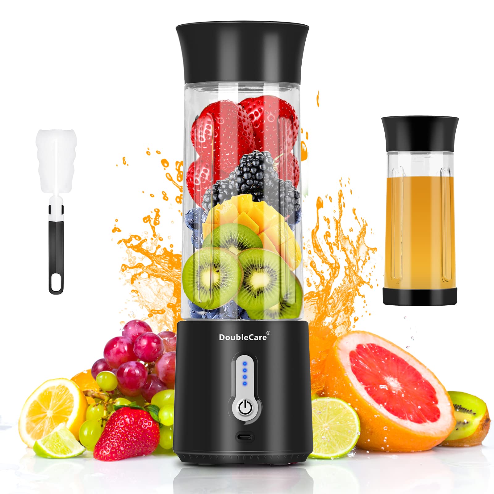 Versatilidad de DoubleCare para frutas, proteínas y bebés