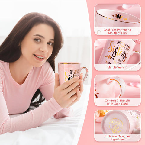 Cuchara dorada de Doublewhale para acompañar la taza en desayunos.