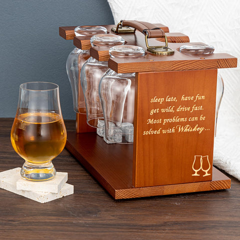 DOUDIZHU estante de mesa, display práctico para whisky