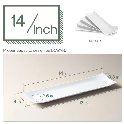 Dowan plato apilable para ahorrar espacio en la alacena
