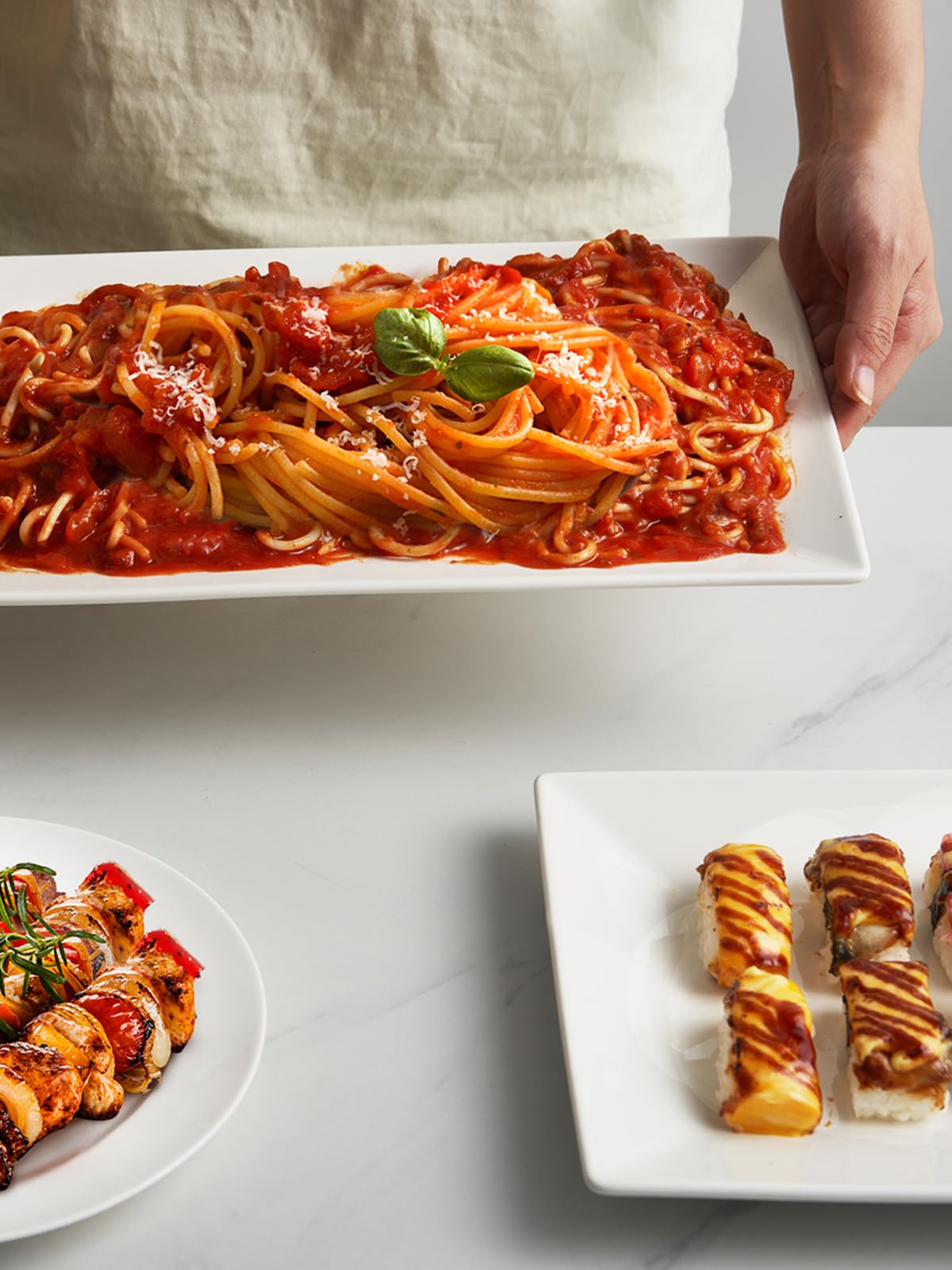 Bandeja de mesa DOWAN ideal para bodas y eventos.