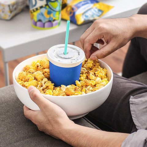 DOWAN centro de mesa con ensaladera, ideal para cenas y fiestas.