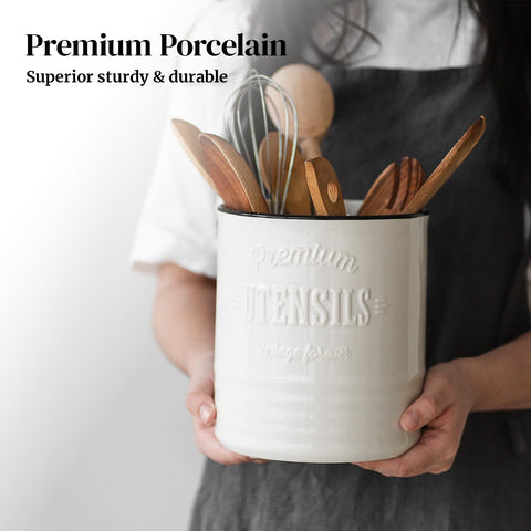 Cerámica pesada de DOWAN ofrece estabilidad y evita vuelcos en la cocina.