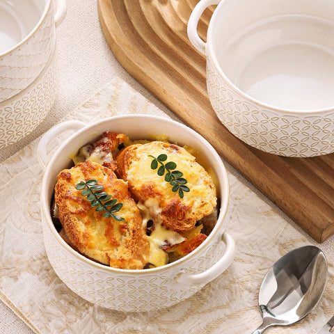 Conjunto de cuatro cuencos DOWAN apilables y duraderos para cocina