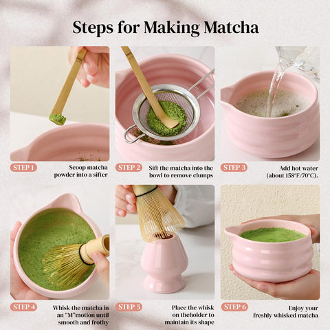 Dowan Matcha tamiz de acero inoxidable para tamizar sin grumos.
