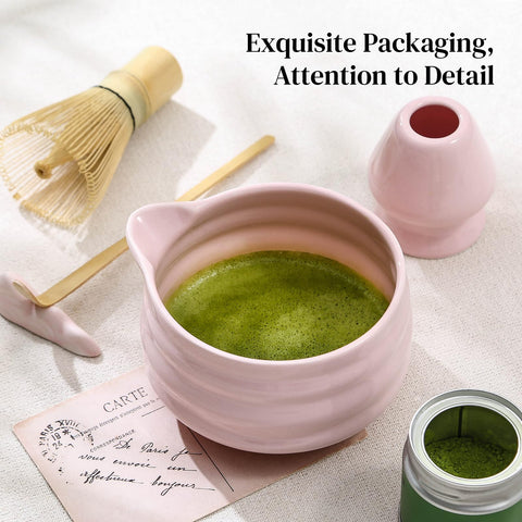 Dowan Matcha toalla de té rosa con diseño de flor de cerezo.