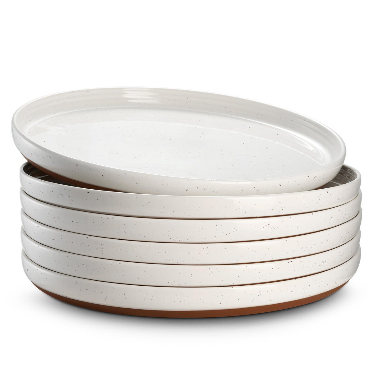 Dowan plato de cena grande 10,5 pulgadas: ideal para porciones generosas y presentación limpia.