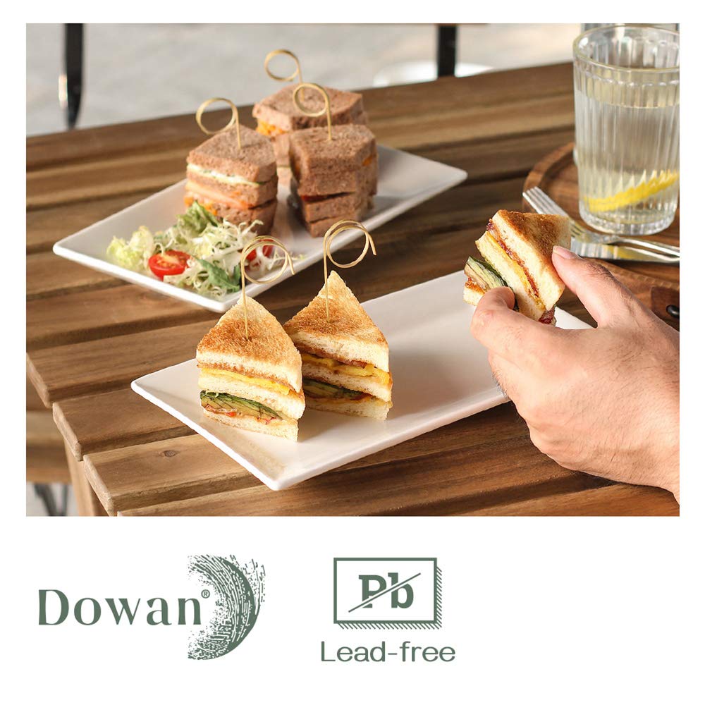 Dowan platos aptos para microondas y horno para uso diario