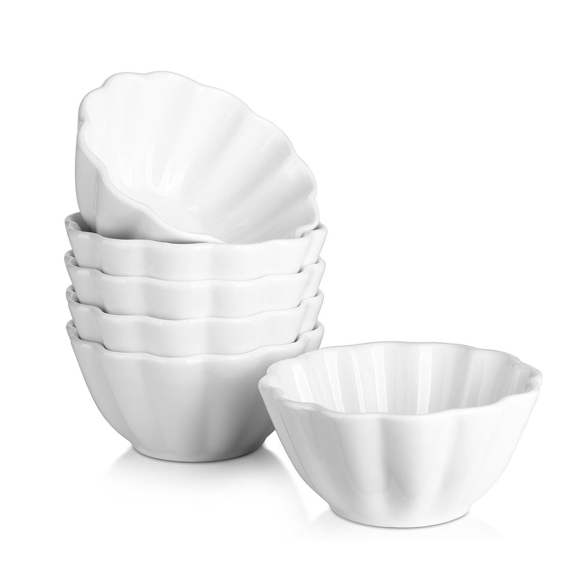 DOWAN Ramequines 4 oz para creme brulee y porciones individuales.