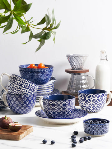 Regalo Dowan: juego de tazas elegante para hogar o evento.