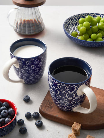Conjunto Dowan de 6 tazas para café, té o chocolate caliente.
