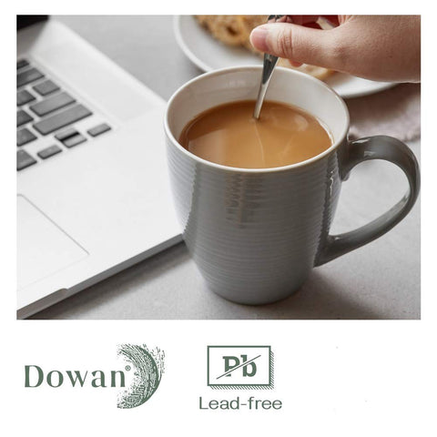 Taza DOWAN 17 oz apta lavavajillas y microondas en gris