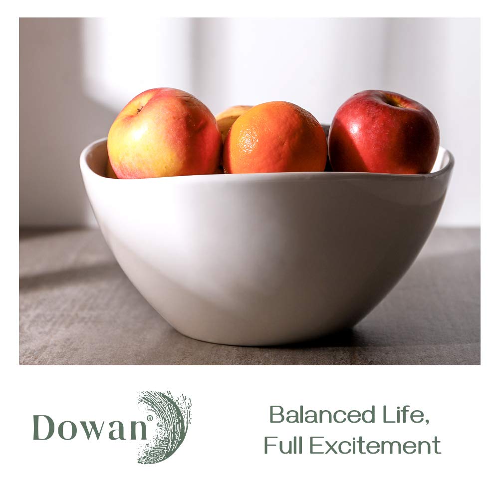 DOWAN tazones apilables facilitan almacenamiento y orden.