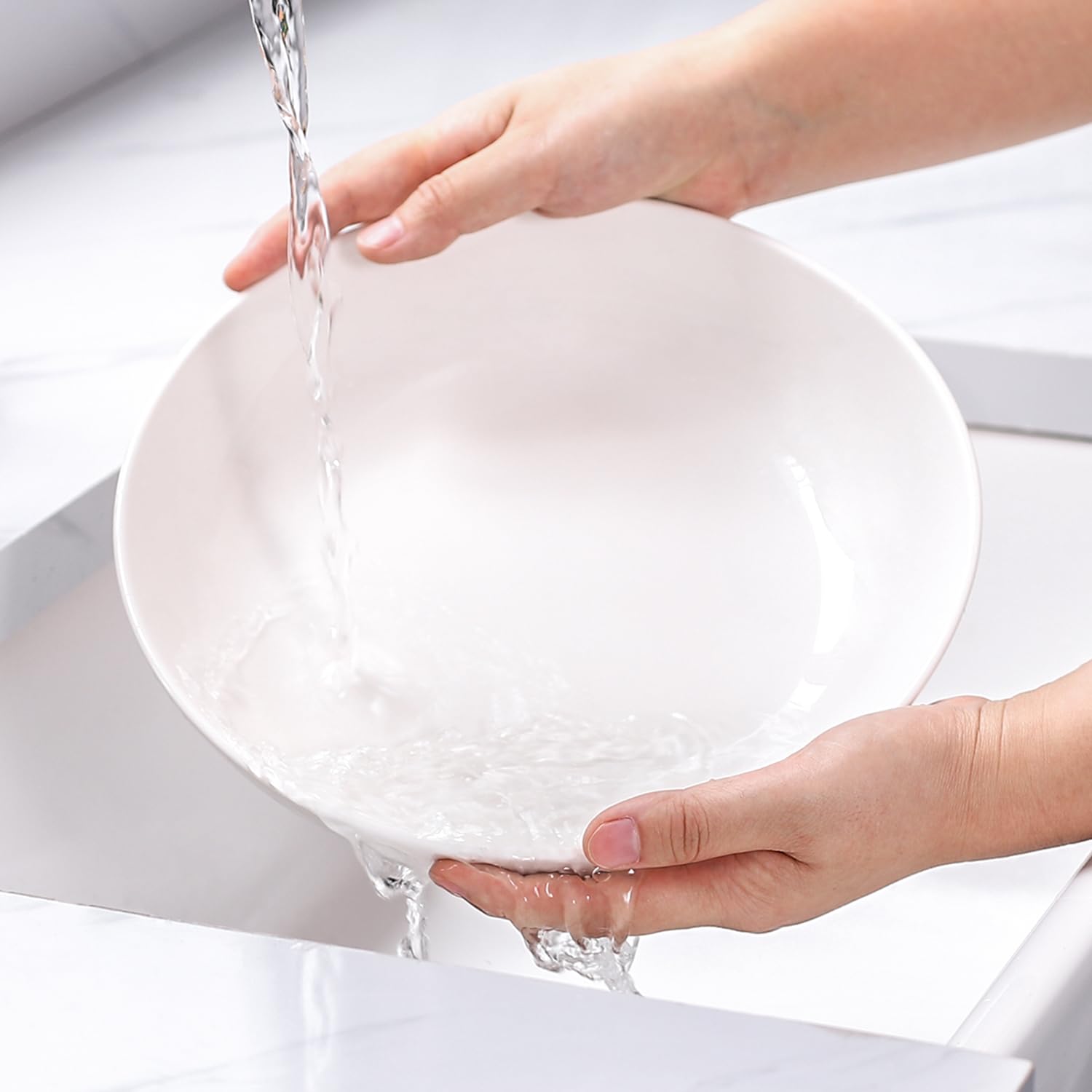 Tazones DOWAN de 50 onzas, capacidad ideal para porciones abundantes.
