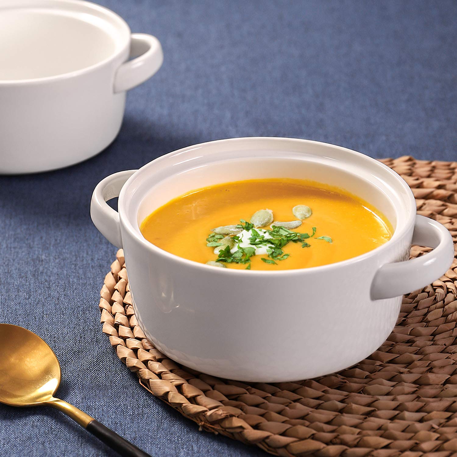 Dowan tazones para sopa de cebolla francesa, ideales para cenas.