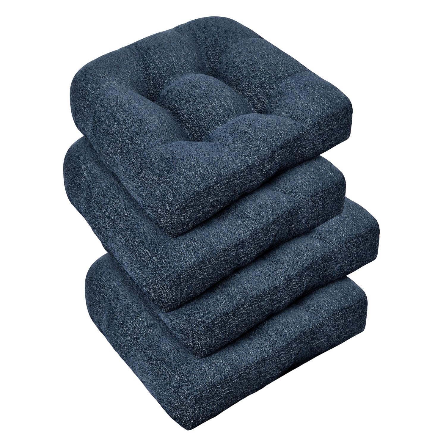 Cojines downluxe para silla de comedor con acolchado y confort suave.