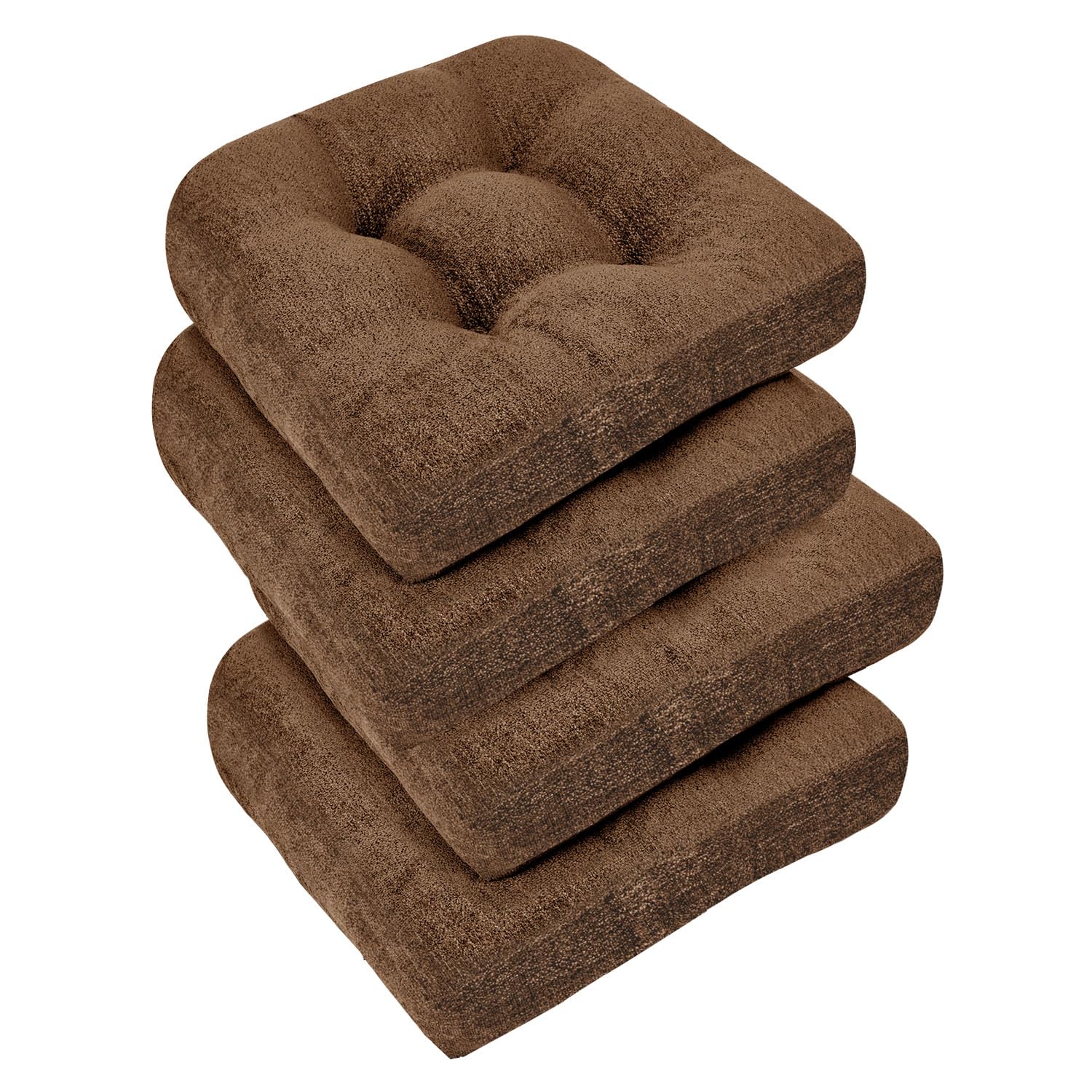 Cojines Downluxe para silla de comedor con tapizado acolchado, confort durante las comidas