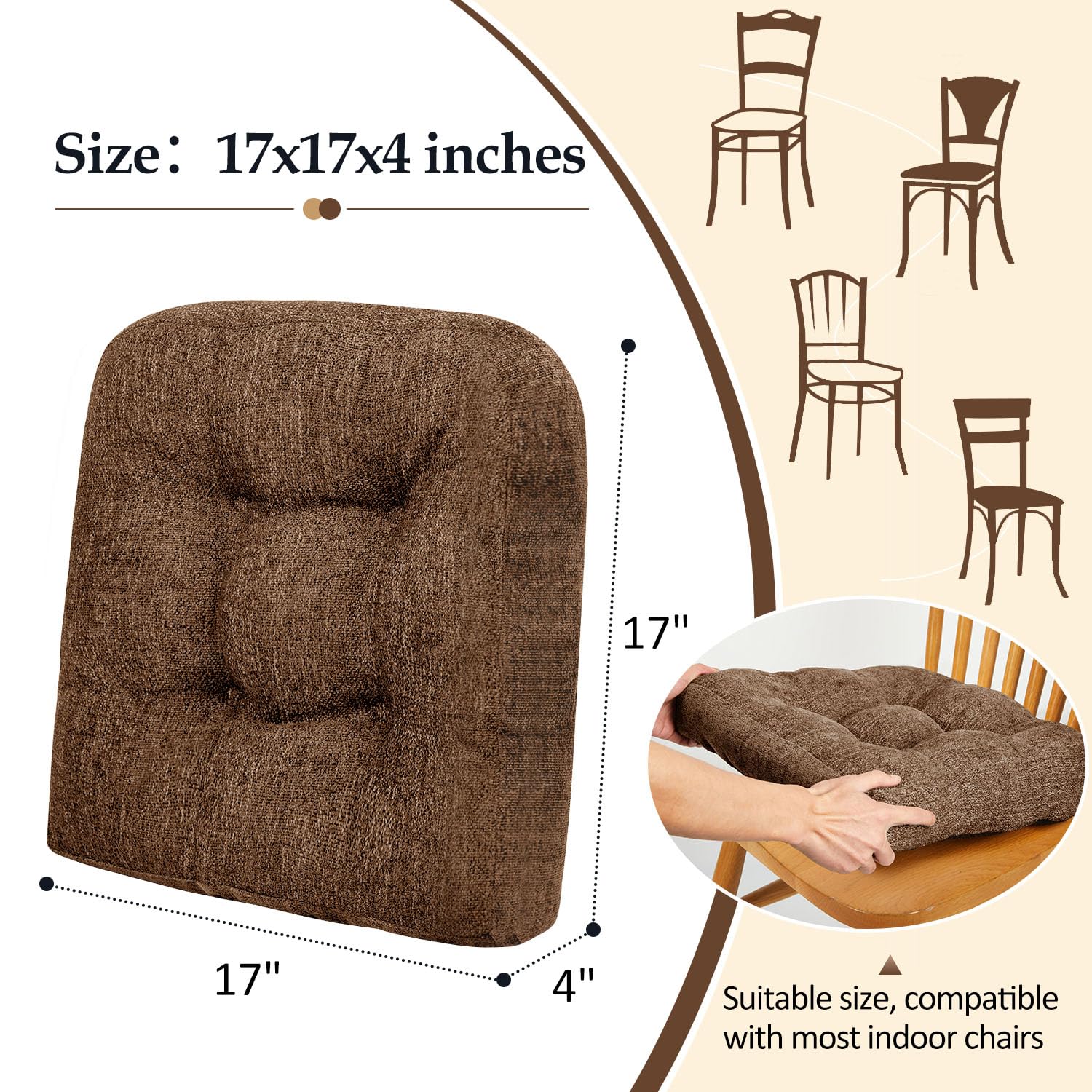 Diseño acolchado Downluxe con capitonado que mantiene la forma