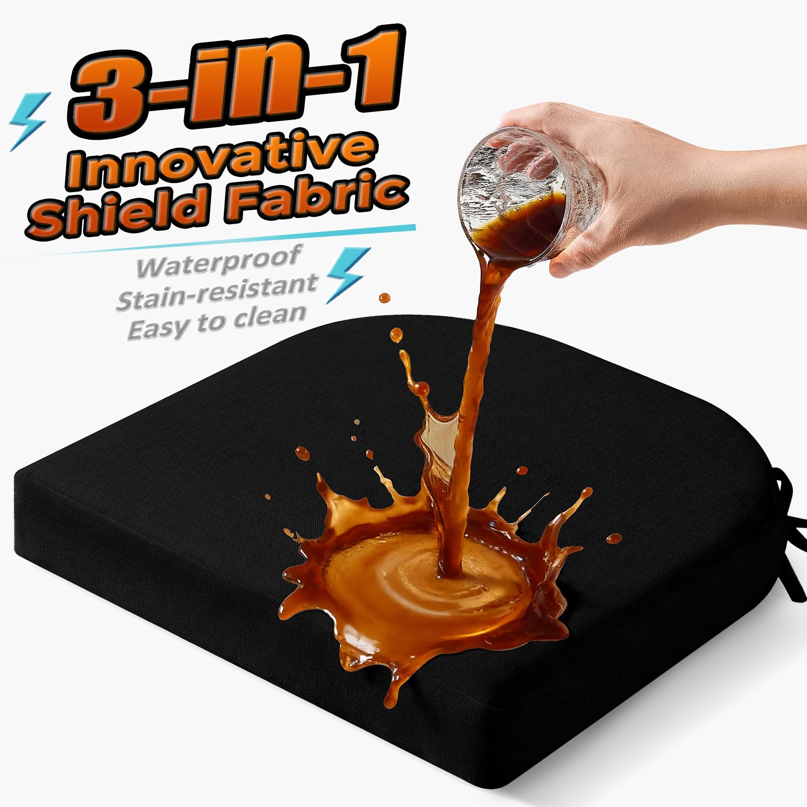 funda de lino de downluxe resistente al agua para limpieza diaria.