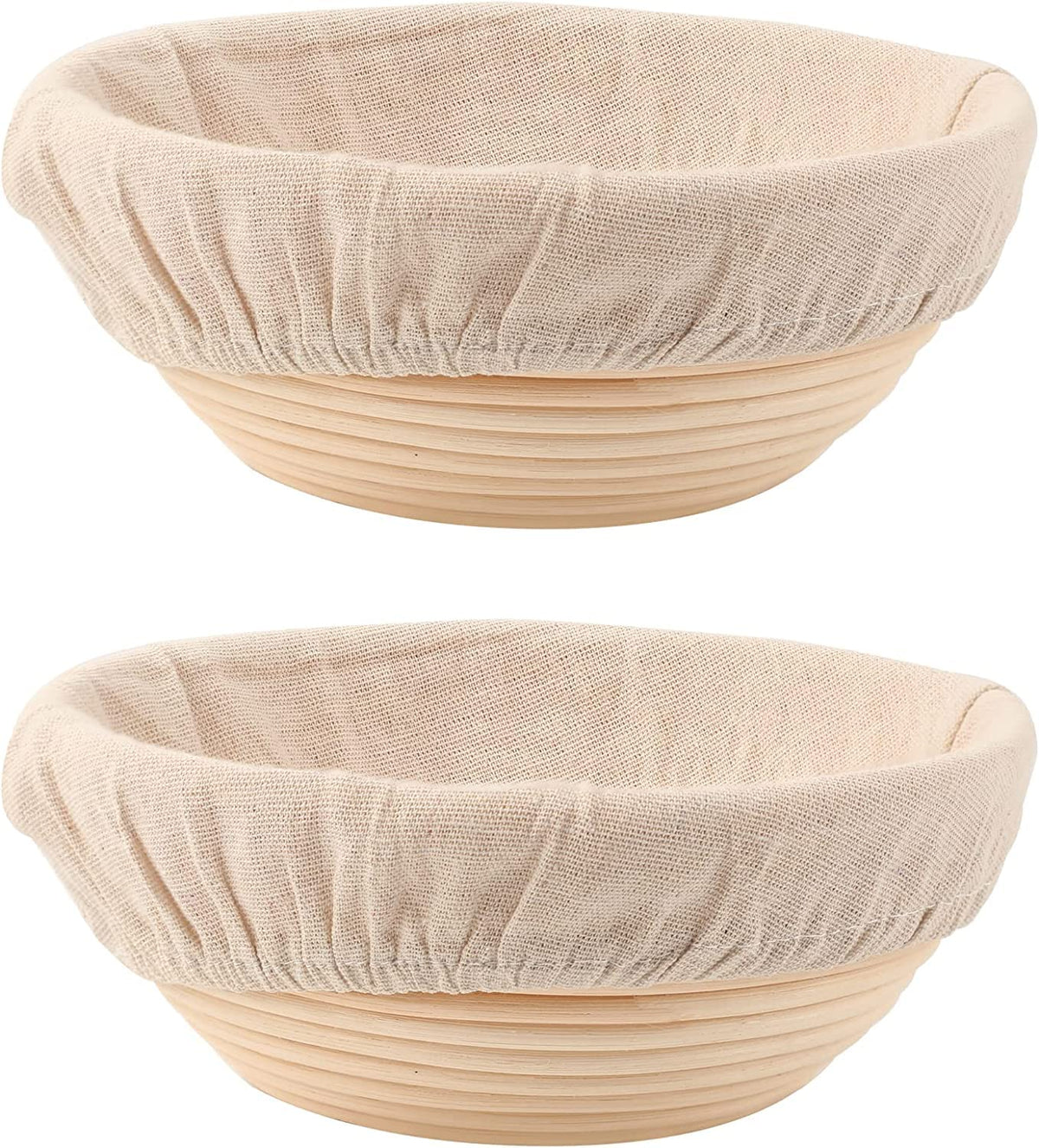 Cesta DOYOLLA para fermentación de pan redondo de 9 pulgadas, ideal para masa madre.