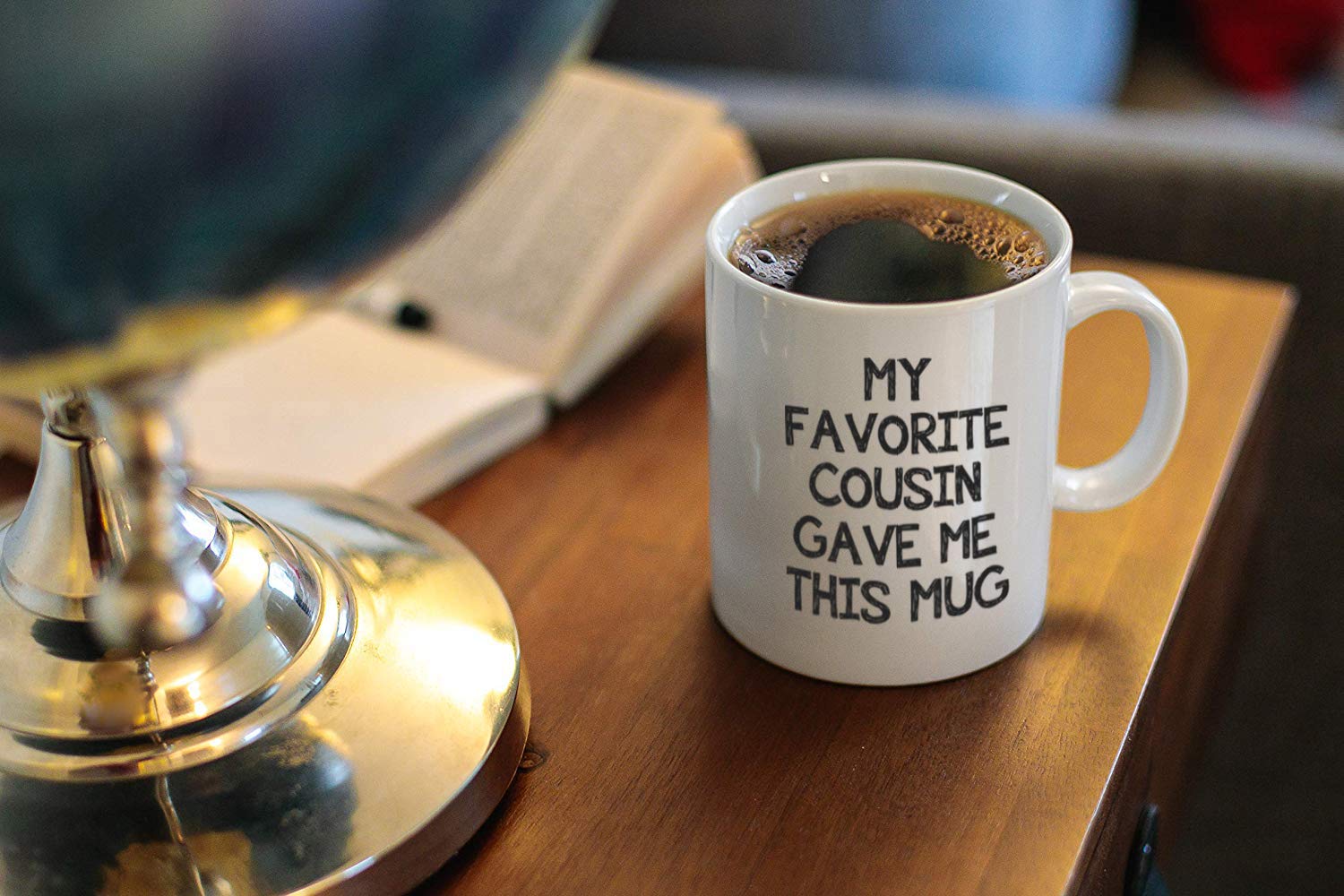 Taza DQG CVT 11oz, regalo práctico para cumpleaños o Navidad.