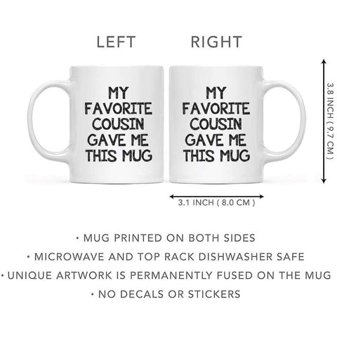 Taza DQG CVT regalo familiar chistoso, ideal para sorprender a la familia.