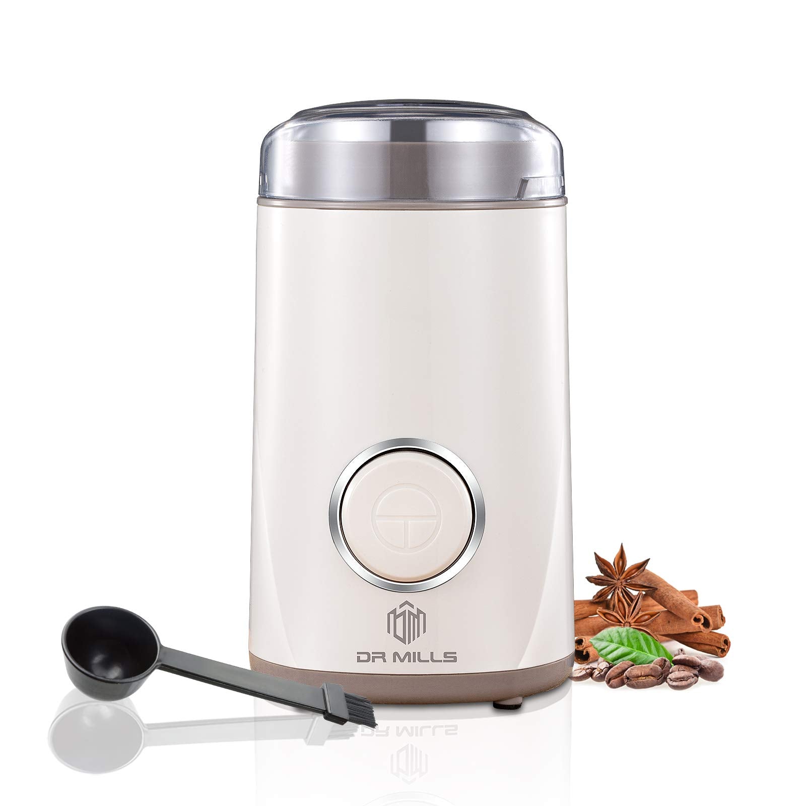DR MILLS DM-7441W molinillo de café interior para observar la molienda