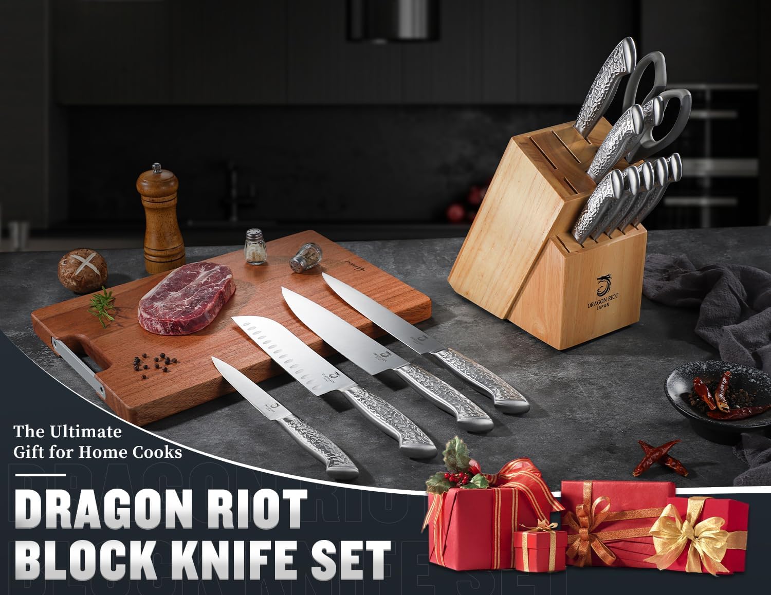 DRAGON RIOT cuchillo pelador 3.5 pulgadas para pelar.