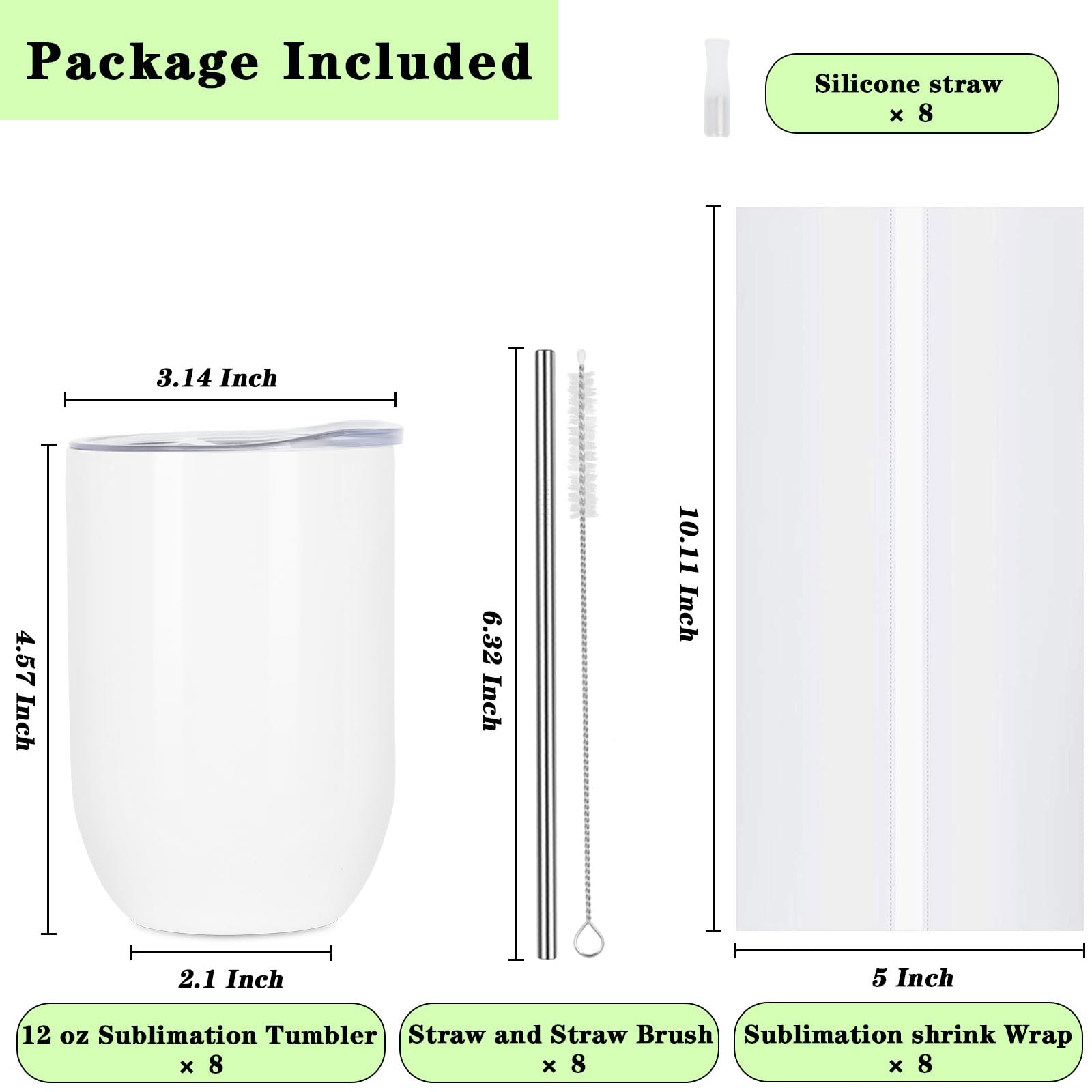 Tumbler Draheri 12 onzas en caja individual, listo para regalo.