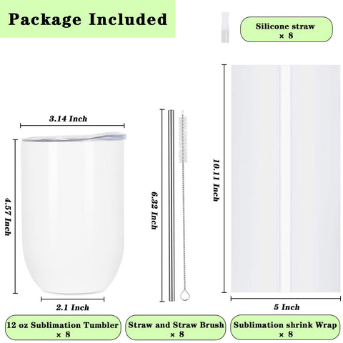 Tumbler Draheri 12 onzas en caja individual, listo para regalo.