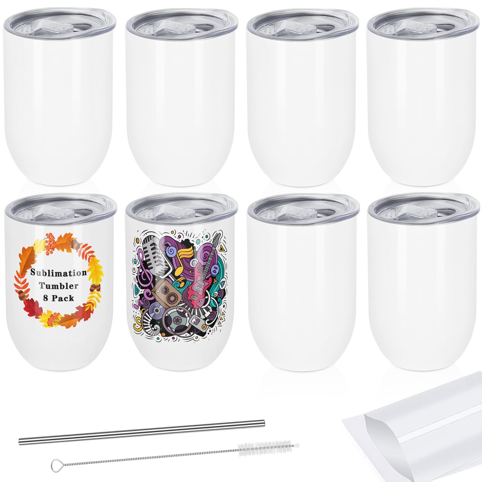 Tumbler Draheri con recubrimiento de sublimación para diseños duraderos.
