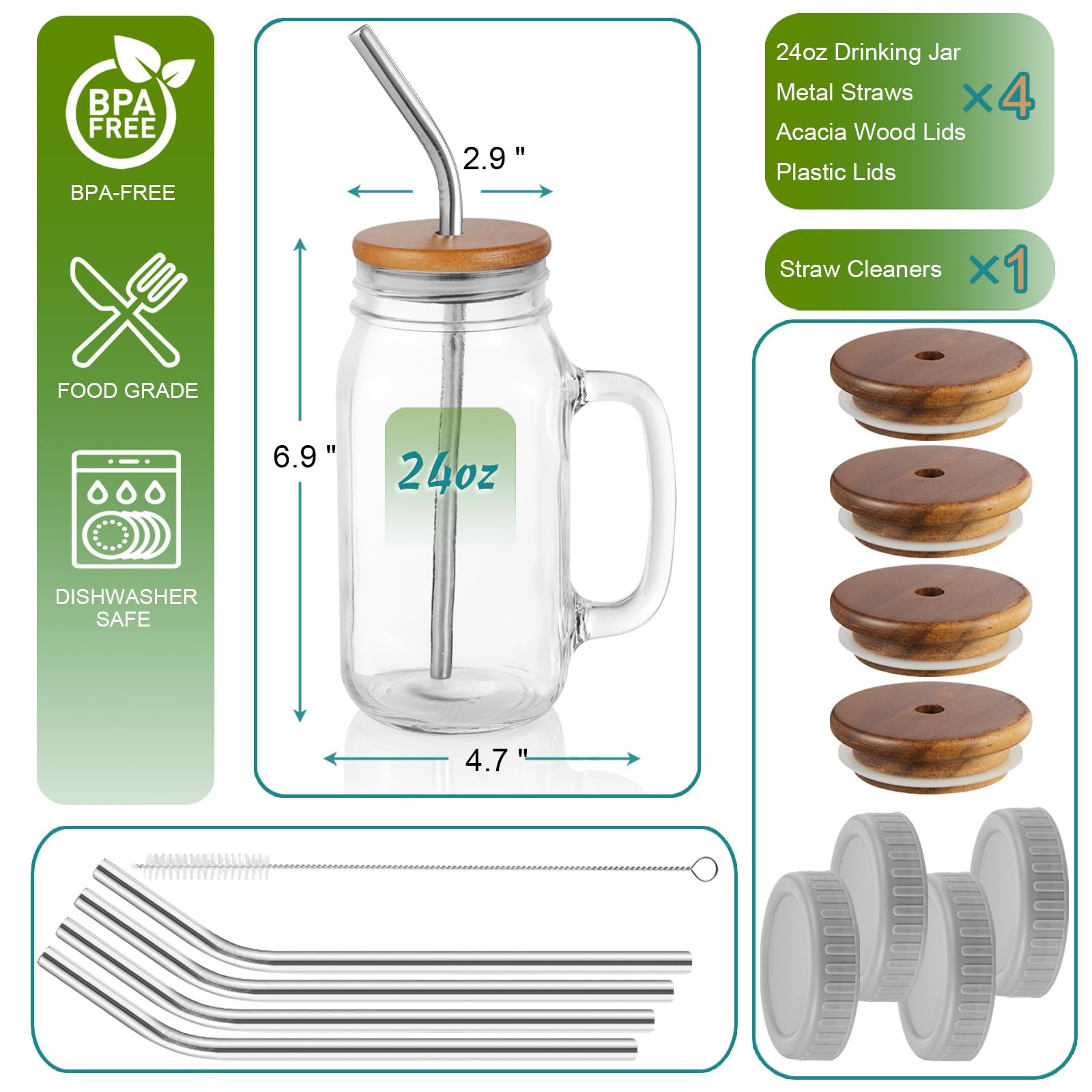 Vaso DraSTAR 24oz para bebidas en picnic y reuniones al aire libre
