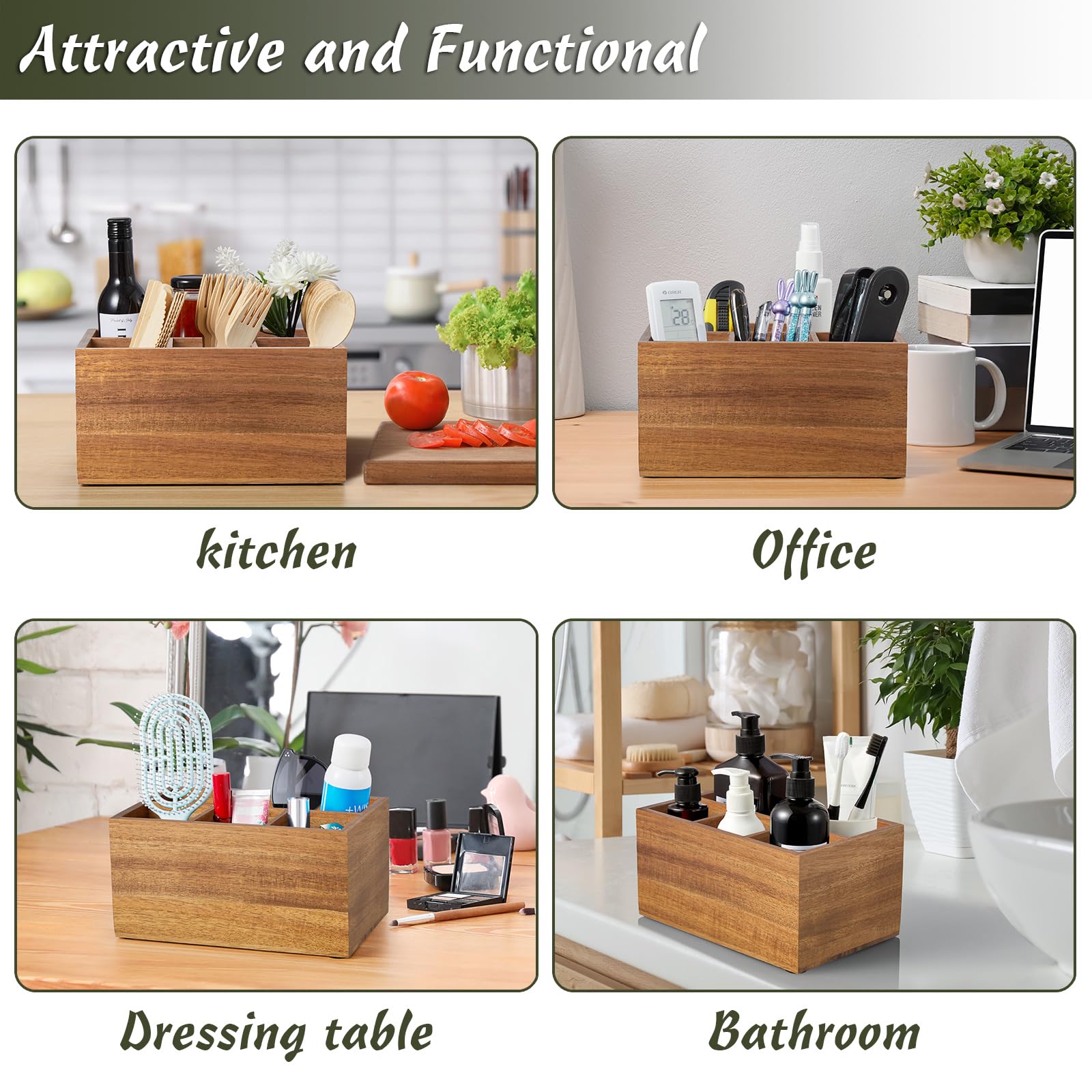 DRASTAR Utensil Caddy, regalo ideal para fiestas y eventos en casa.