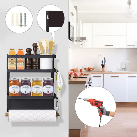 Dr.BeTree diseño plegable grande optimiza el espacio de la cocina.