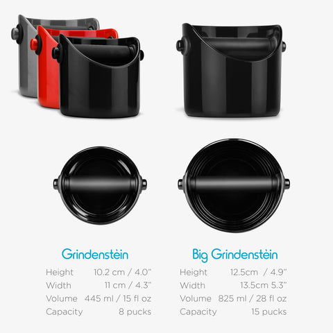 Grindenstèin apto para lavavajillas y rejilla superior para limpieza rápida.