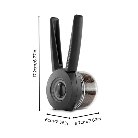 Dreamfarm Ortwo Lite, diseño ergonómico para uso cómodo con una o dos manos.