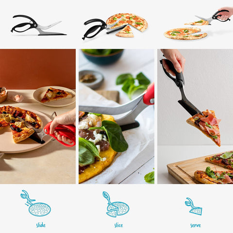 Dreamfarm Scizza: hojas de acero inoxidable para filo duradero