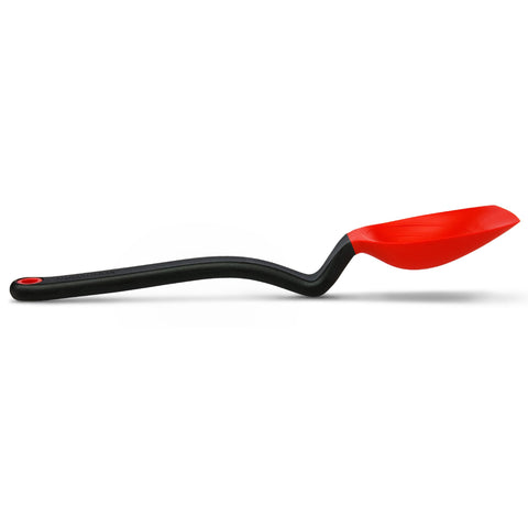 Dreamfarm Supoon con mango ergonomico levantado para evitar derames y encimera limpia