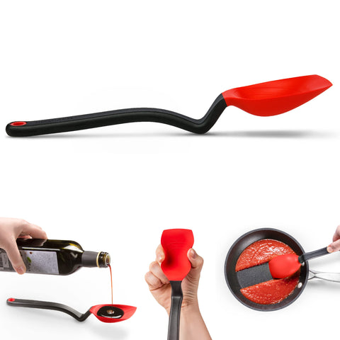 Dreamfarm Supoon en rojo para añadir visibilidad y estilo en la cocina