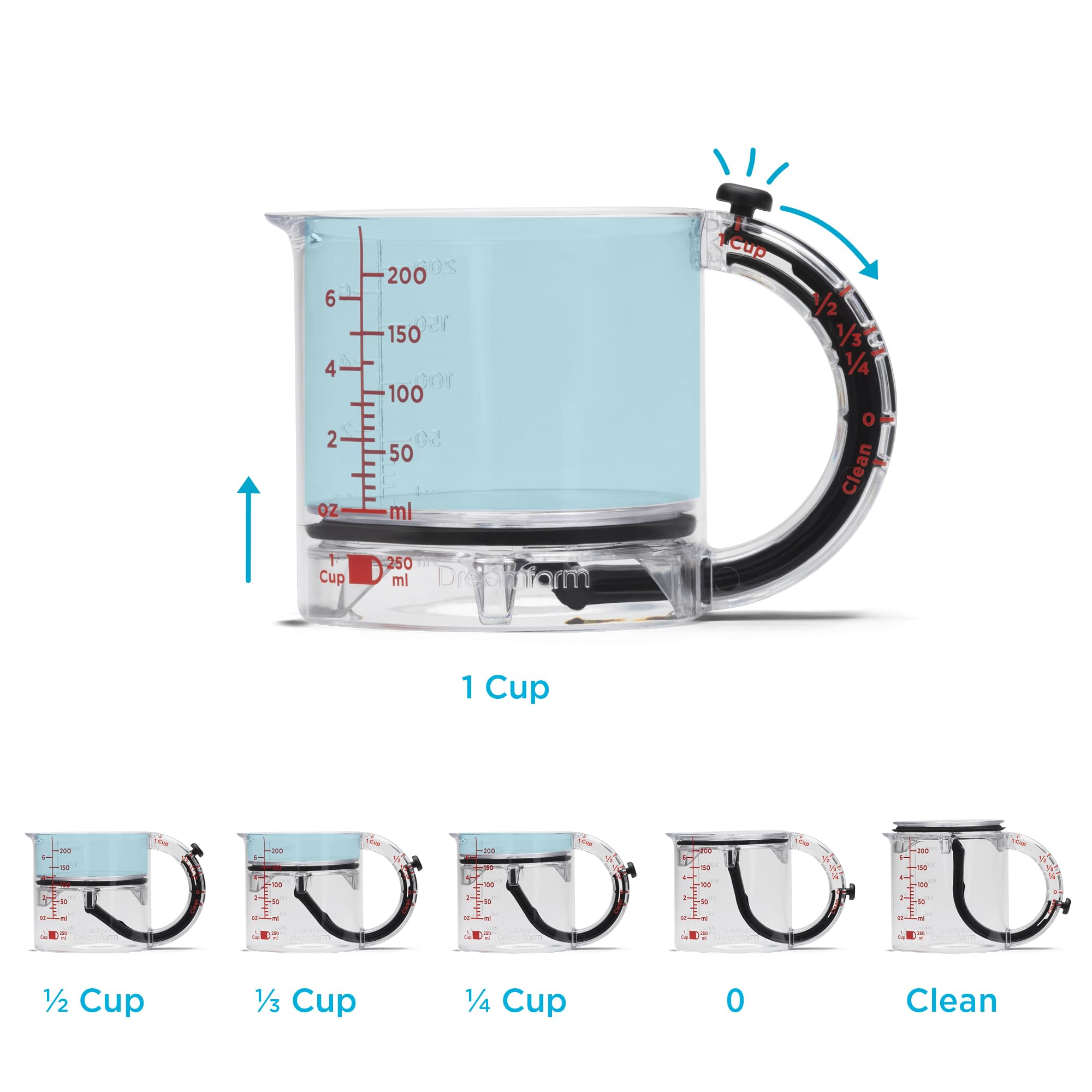 Dreamfarm Upcup resiste hasta 100 °C para usos con calor